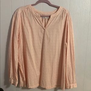 Light pink blouse